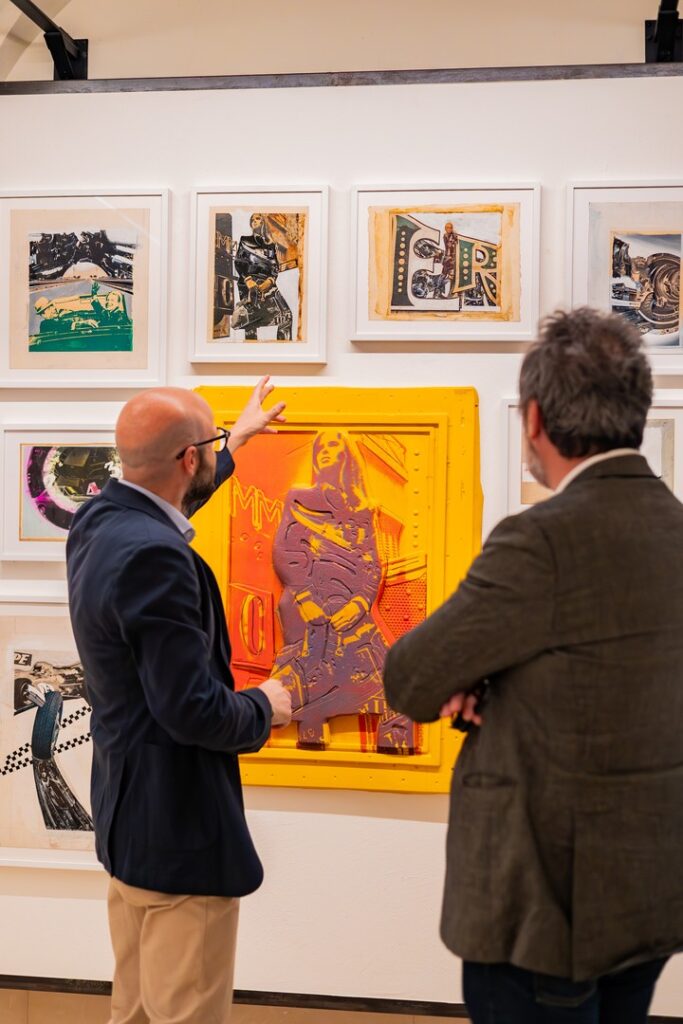 Roberto Lacarbonara, co-curatore dell’esposizione.
